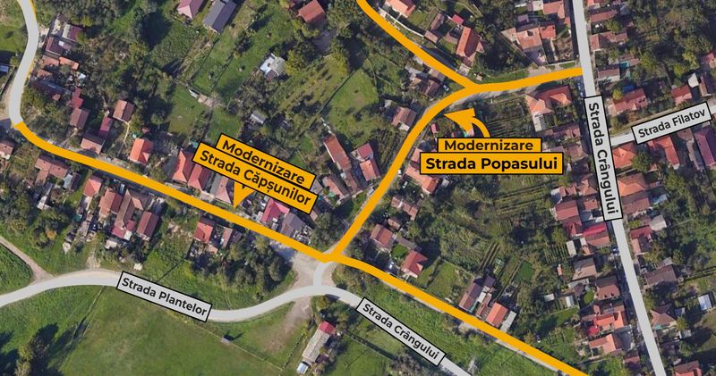 6,45 milioane de lei pentru două străzi din Episcopia care se inundă la ploaie