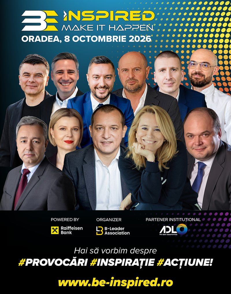 ADLO, partener instituțional al conferinței Be Inspired din Oradea