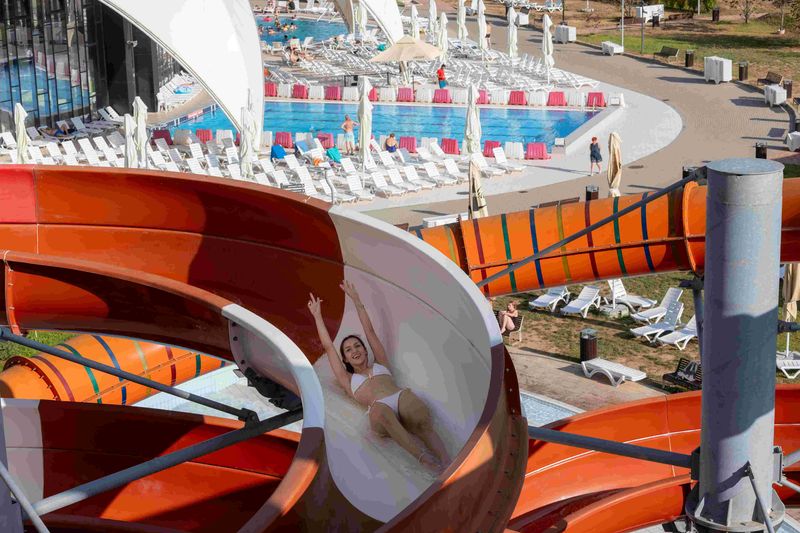 Aquapark Nymphaea — tobogan