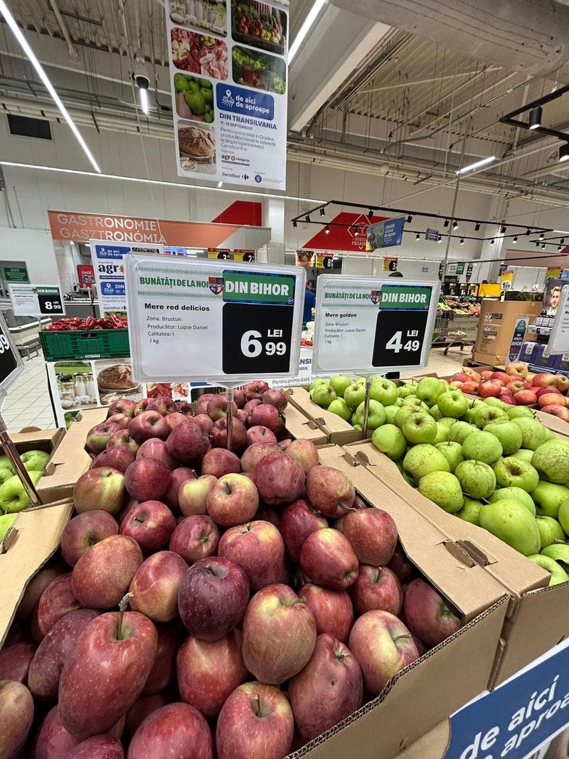 Mere Red Delicious și Golden — producător Lupșe, Brusturi