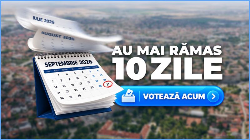 Spațiile verzi domină cursa pentru 1,5 milioane lei din bugetul participativ